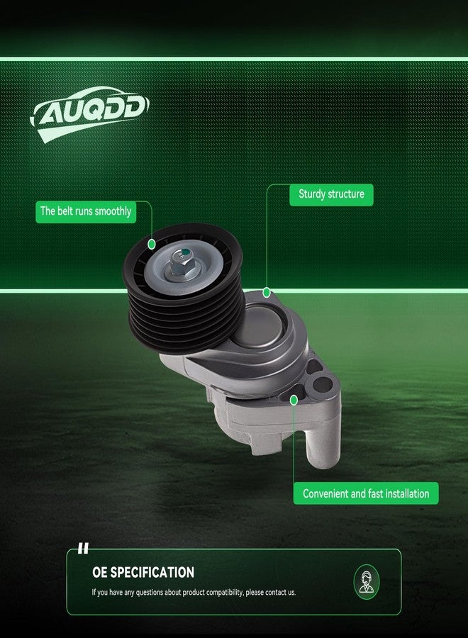 AUQDD 38195 Belt Tensioner and Pulley Assembly (Location:ACCESSORY DRIVE,For V8-5.7L) Fit For 98-02 Chevy Camaro,/98-02 Pon-tiac Firebird,04-06 GTO (419-336 ‎12550377 12560344) - Image 4